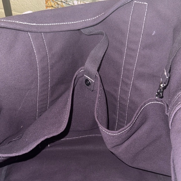 Lands End XL Navy Tote Bag (17x25x11) - Picture 9 of 16